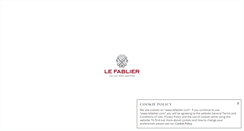 Desktop Screenshot of lefablier.com