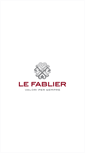 Mobile Screenshot of lefablier.com