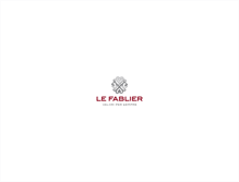 Tablet Screenshot of lefablier.com